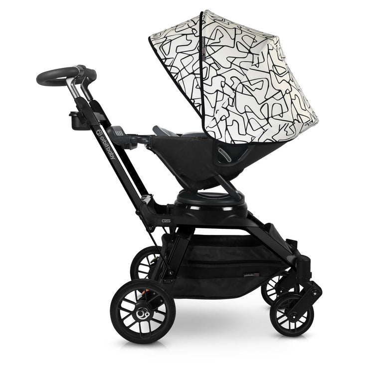 Stroller Canopy in Squiggle