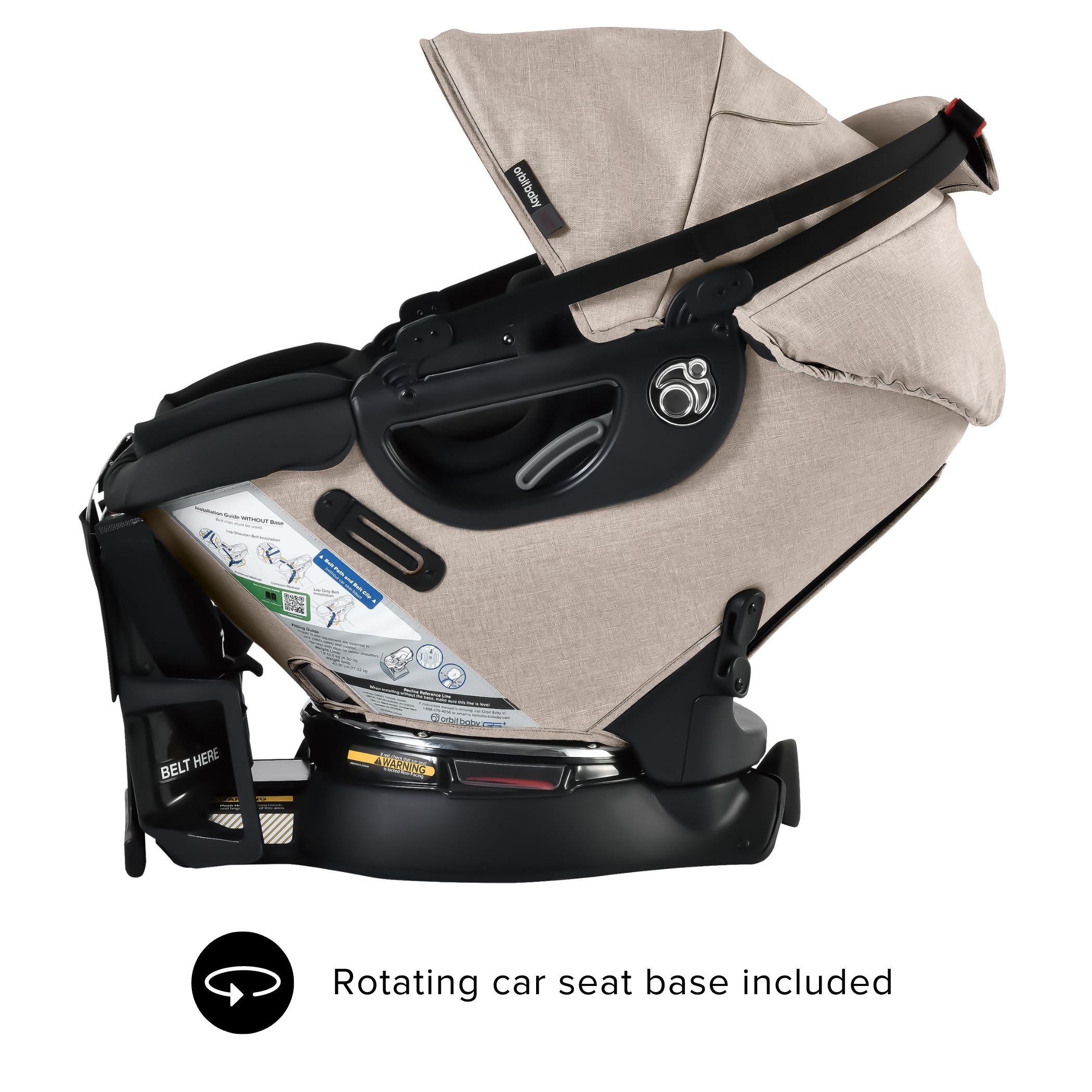 Orbit Baby Stroll, Sleep, & Ride Travel System