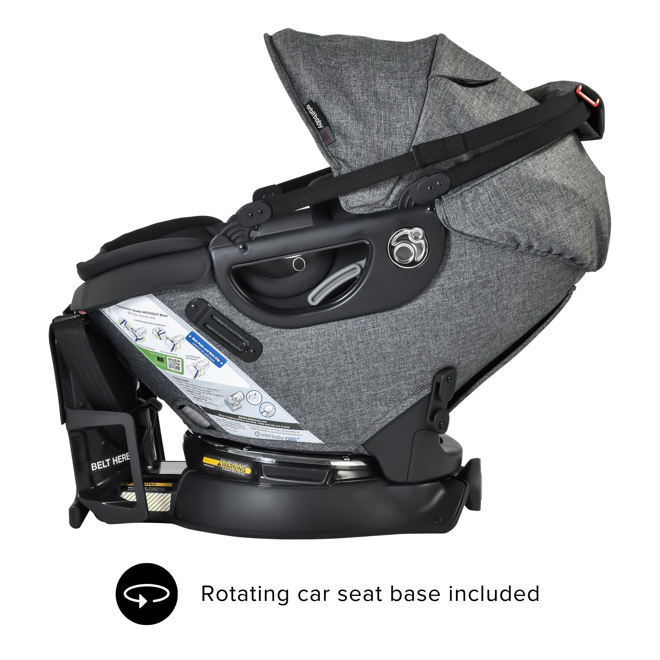 Orbit Baby Stroll, Sleep, & Ride Travel System