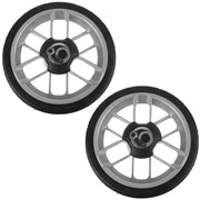 G5 Stroller Rear Wheels with Silver Rim and Silver Hub
